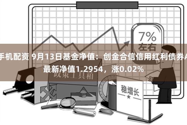 手机配资 9月13日基金净值：创金合信信用红利债券A最新净值1.2954，涨0.02%