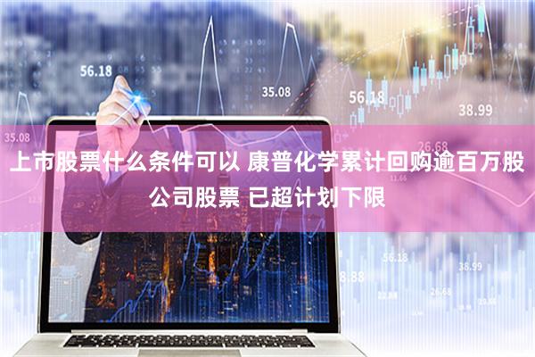 上市股票什么条件可以 康普化学累计回购逾百万股公司股票 已超计划下限