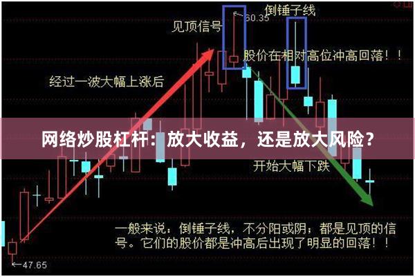 网络炒股杠杆：放大收益，还是放大风险？